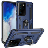 Härte getestete, stoßdämpfende Handyhülle für Samsung Galaxy S21 Ultra in Blau