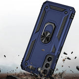 Härte getestete, stoßdämpfende Handyhülle für Samsung Galaxy S22 Plus in Blau