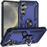 Härte getestete, stoßdämpfende Handyhülle für Samsung Galaxy S24 in Blau