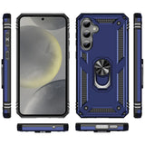 Härte getestete, stoßdämpfende Handyhülle für Samsung Galaxy S24 FE in Blau