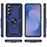 Härte getestete, stoßdämpfende Handyhülle für Samsung Galaxy S25 FE in Blau