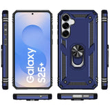 Härte getestete, stoßdämpfende Handyhülle für Samsung Galaxy S25+ in Blau