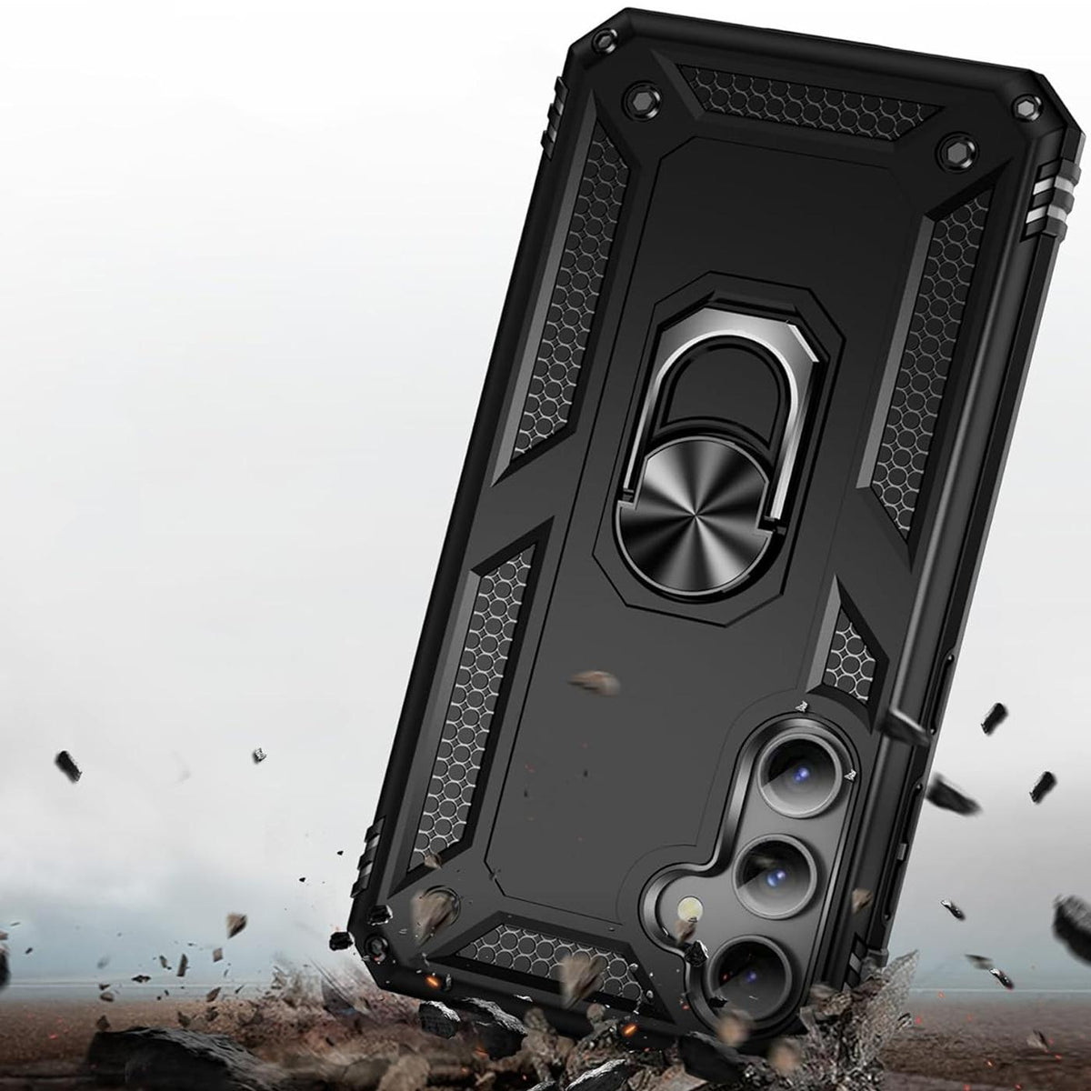 Samsung Galaxy S26 Plus - Military Hülle mit Ringhalter