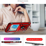 Härte getestete, stoßdämpfende Handyhülle für Samsung Galaxy Z Flip 6 in Rot