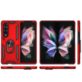 Härte getestete, stoßdämpfende Handyhülle für Samsung Galaxy Z FOLD 3 in Rot