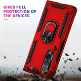 Härte getestete, stoßdämpfende Handyhülle für Samsung Galaxy Z FOLD 3 in Rot