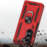 Härte getestete, stoßdämpfende Handyhülle für Samsung Galaxy Z FOLD 5 in Rot