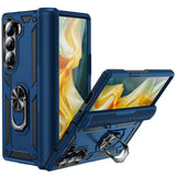 Härte getestete, stoßdämpfende Handyhülle für Samsung Galaxy Z FOLD 6 in Blau