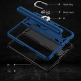 Härte getestete, stoßdämpfende Handyhülle für Samsung Galaxy Z FOLD 6 in Blau