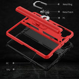 Härte getestete, stoßdämpfende Handyhülle für Samsung Galaxy Z FOLD 6 in Rot