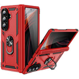 Härte getestete, stoßdämpfende Handyhülle für Samsung Galaxy Z FOLD 7 in Rot