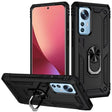 Härte getestete, stoßdämpfende Handyhülle für Xiaomi 12 Pro in Schwarz