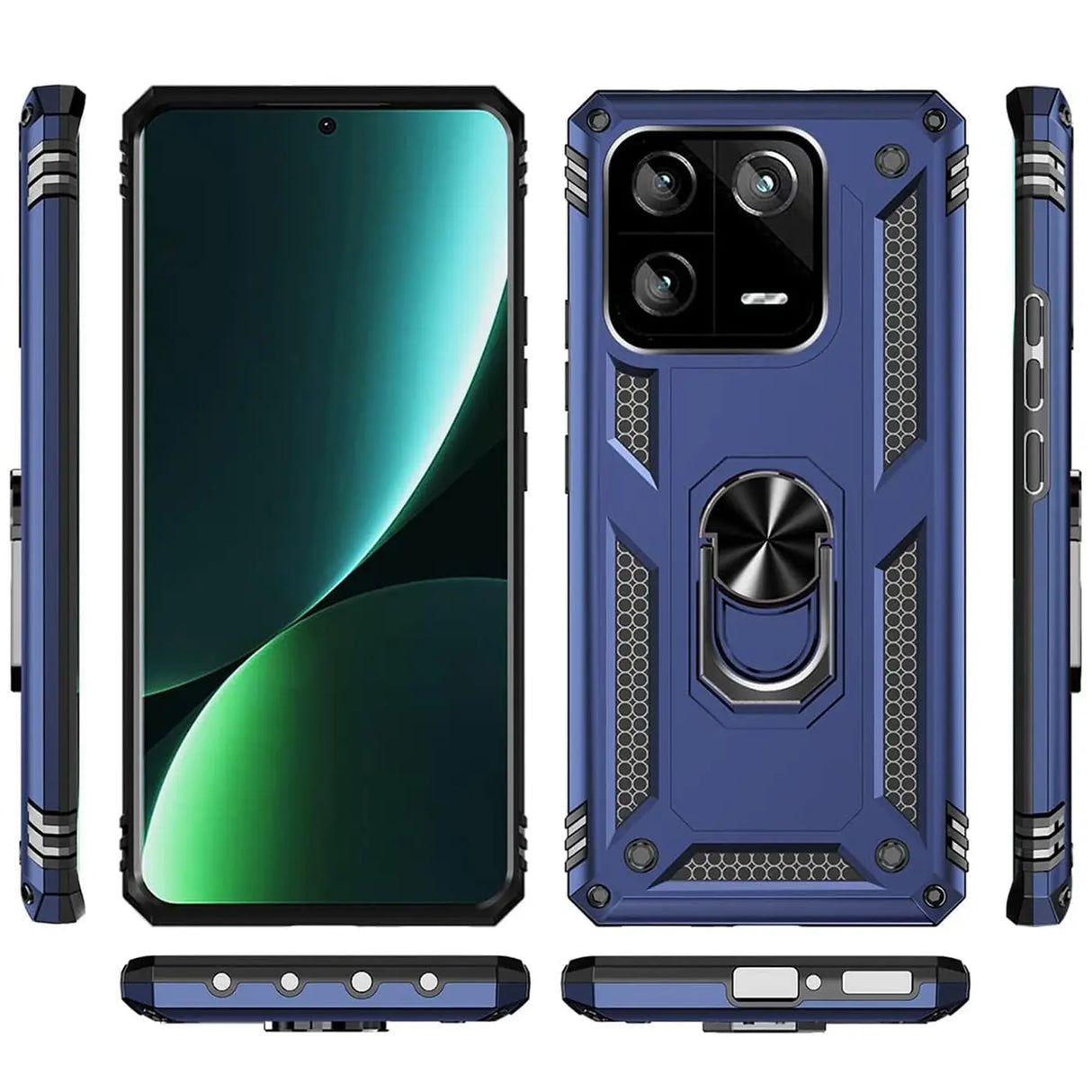 Härte getestete, stoßdämpfende Handyhülle für Xiaomi 13 in Blau