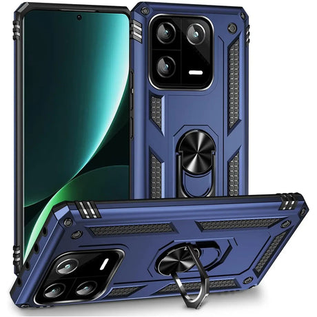 Härte getestete, stoßdämpfende Handyhülle für Xiaomi 13 Pro in Blau