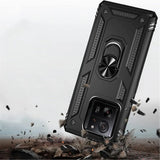 Härte getestete, stoßdämpfende Handyhülle für Xiaomi 13T / 13T Pro in Schwarz