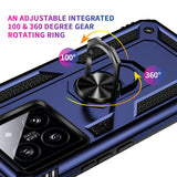 Härte getestete, stoßdämpfende Handyhülle für Xiaomi 14 Pro in Blau