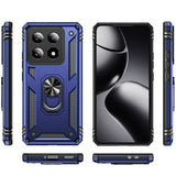 Härte getestete, stoßdämpfende Handyhülle für Xiaomi 14T in Blau