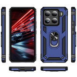 Härte getestete, stoßdämpfende Handyhülle für Xiaomi 15 in Blau