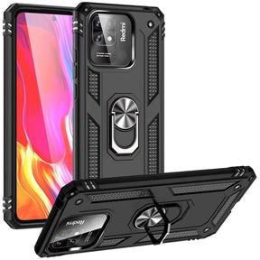 Härte getestete, stoßdämpfende Handyhülle für Xiaomi Redmi 10C in Schwarz