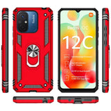 Härte getestete, stoßdämpfende Handyhülle für Xiaomi Redmi 12C in Rot