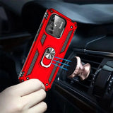 Härte getestete, stoßdämpfende Handyhülle für Xiaomi Redmi 12C in Rot