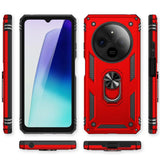 Härte getestete, stoßdämpfende Handyhülle für Xiaomi Redmi 14C in Rot