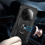 Härte getestete, stoßdämpfende Handyhülle für Xiaomi Redmi 14C in Schwarz