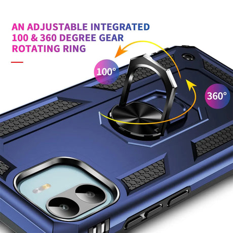 Härte getestete, stoßdämpfende Handyhülle für Xiaomi Redmi A1 in Blau