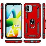 Härte getestete, stoßdämpfende Handyhülle für Xiaomi Redmi A1 in Rot
