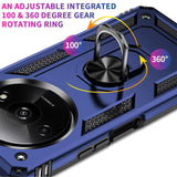 Härte getestete, stoßdämpfende Handyhülle für Xiaomi Redmi A3 in Blau