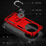 Härte getestete, stoßdämpfende Handyhülle für Xiaomi Redmi A3 in Rot