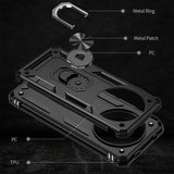 Härte getestete, stoßdämpfende Handyhülle für Xiaomi Redmi A3 in Schwarz