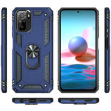Härte getestete, stoßdämpfende Handyhülle für Xiaomi Redmi Note 10 / 10S in Blau