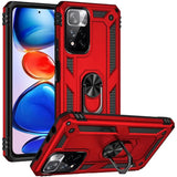 Härte getestete, stoßdämpfende Handyhülle für Xiaomi Redmi Note 11 Pro+ 5G in Rot