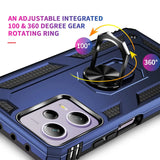 Härte getestete, stoßdämpfende Handyhülle für Xiaomi Redmi Note 12 Pro 5G in Blau