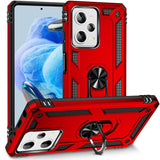Härte getestete, stoßdämpfende Handyhülle für Xiaomi Redmi Note 12 Pro Plus 5G in Rot