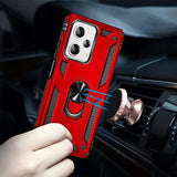 Härte getestete, stoßdämpfende Handyhülle für Xiaomi Redmi Note 12 Pro Plus 5G in Rot
