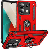 Härte getestete, stoßdämpfende Handyhülle für Xiaomi Redmi Note 13 Pro 5G in Rot