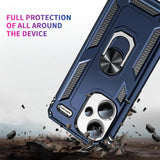 Härte getestete, stoßdämpfende Handyhülle für Xiaomi Redmi Note 13 Pro+ 5G in Blau