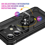 Härte getestete, stoßdämpfende Handyhülle für Xiaomi Redmi Note 14 5G in Schwarz