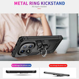 Härte getestete, stoßdämpfende Handyhülle für Xiaomi Redmi Note 14 Pro+ 5G in Schwarz