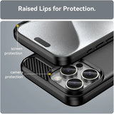 Stylische und elegante Handyhülle für iPhone 16 Pro in Carbonoptik