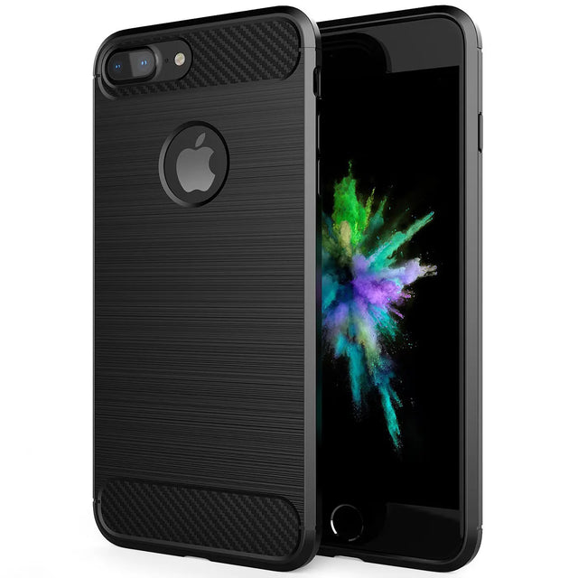 Stylische und elegante Handyhülle für iPhone 7 Plus / 8 Plus in Carbonoptik