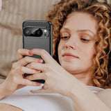Stylische und elegante Handyhülle für Google Pixel 10 Pro XL in Carbonoptik