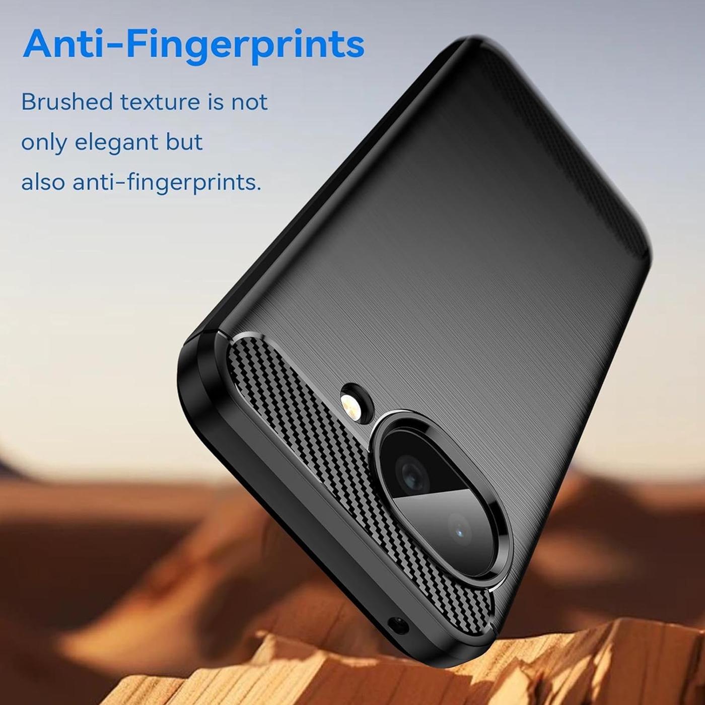 Google Pixel 10a - Carbon Hülle Stoßfest