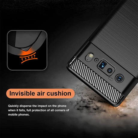 Stylische und elegante Handyhülle für Google Pixel 6 Pro in Carbonoptik