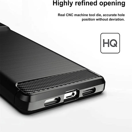 Stylische und elegante Handyhülle für Google Pixel 6 Pro in Carbonoptik