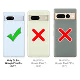 Stylische und elegante Handyhülle für Google Pixel 7a in Carbonoptik