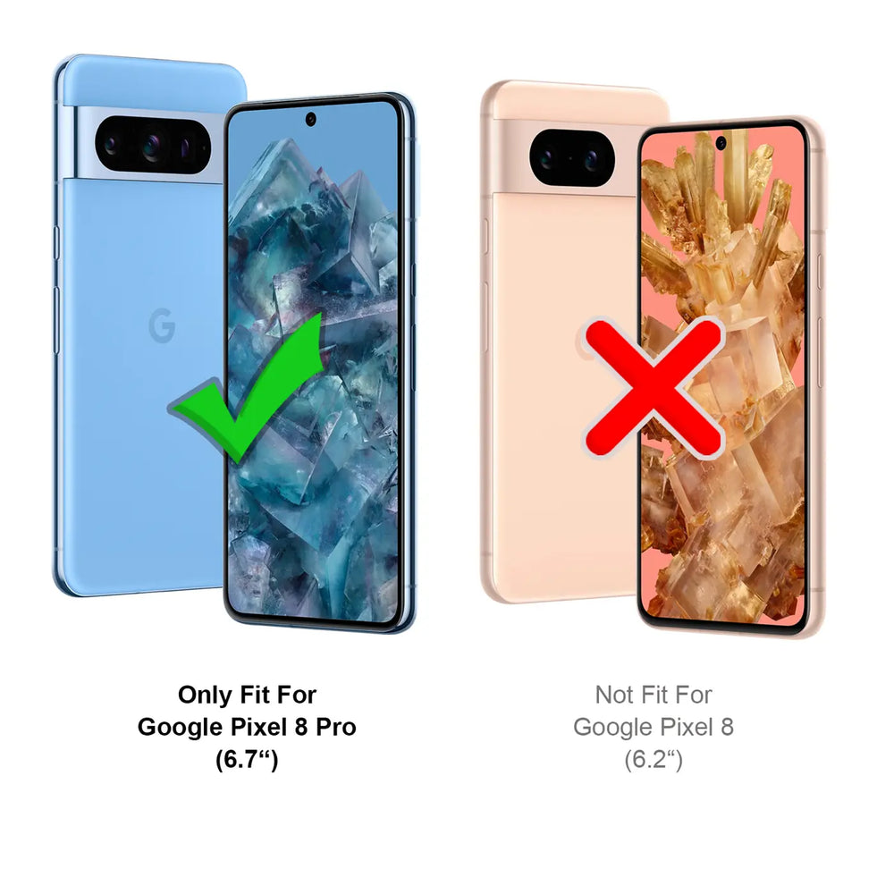 Stylische und elegante Handyhülle für Google Pixel 8 Pro in Carbonoptik