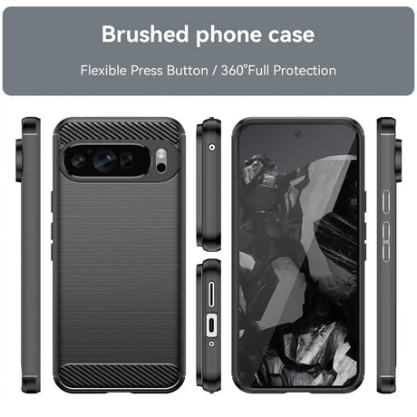 Stylische und elegante Handyhülle für Google Pixel 9 Pro XL in Carbonoptik